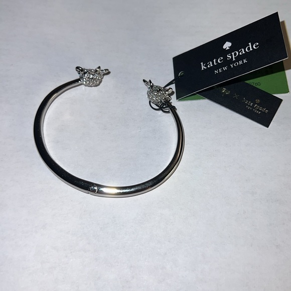 Disney X Kate Spade New York Aristocat Pendant and Matching Cuff with Dust Bags - Picture 8 of 11